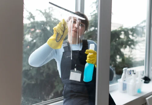 Nettoyage de vitres intérieures et extérieures à Saint-Laurent-de-Chamousset